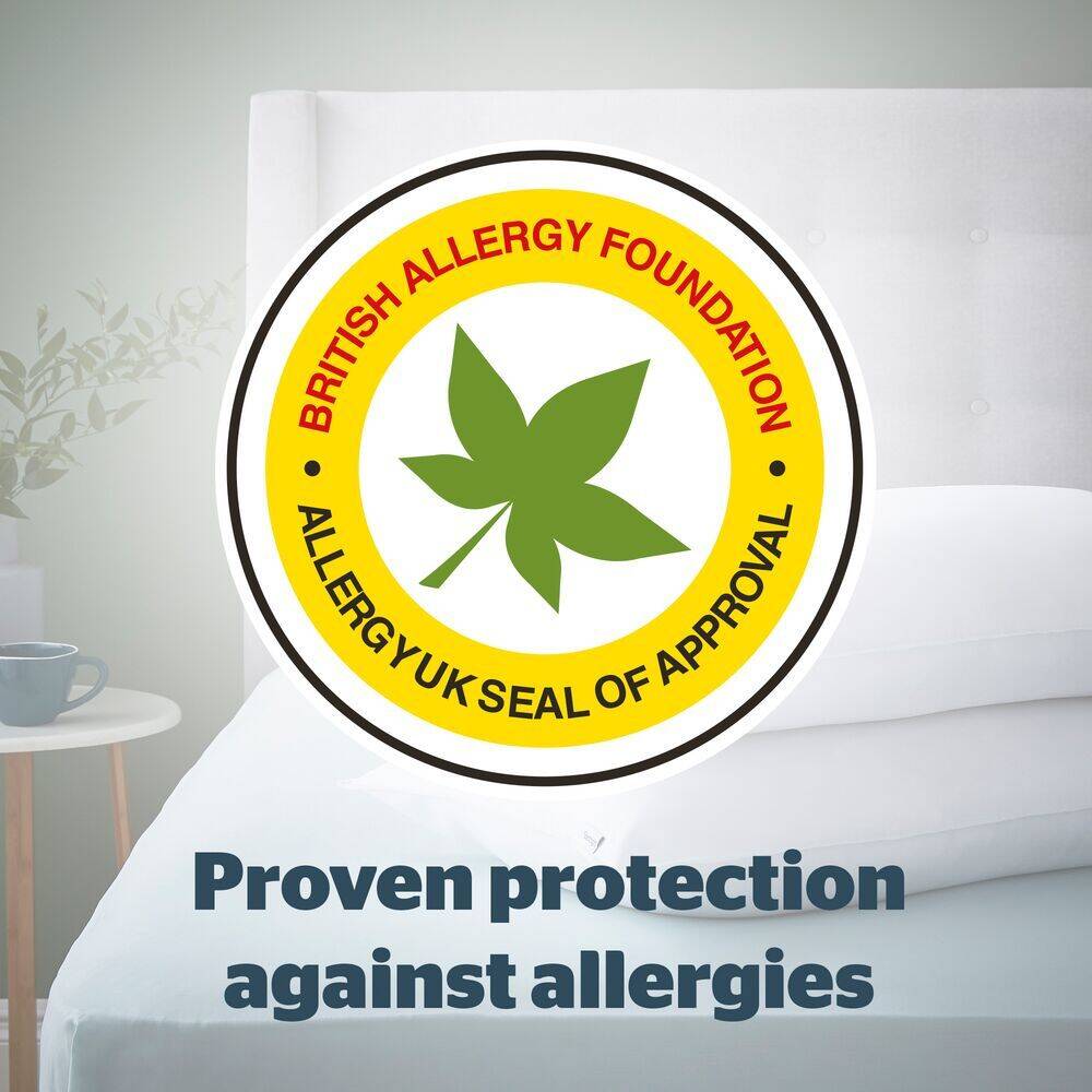 silent night anti allergy mattress protector