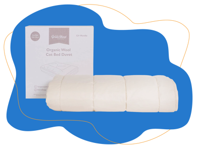 Little Green Sheep Organic Cot Bed Duvet