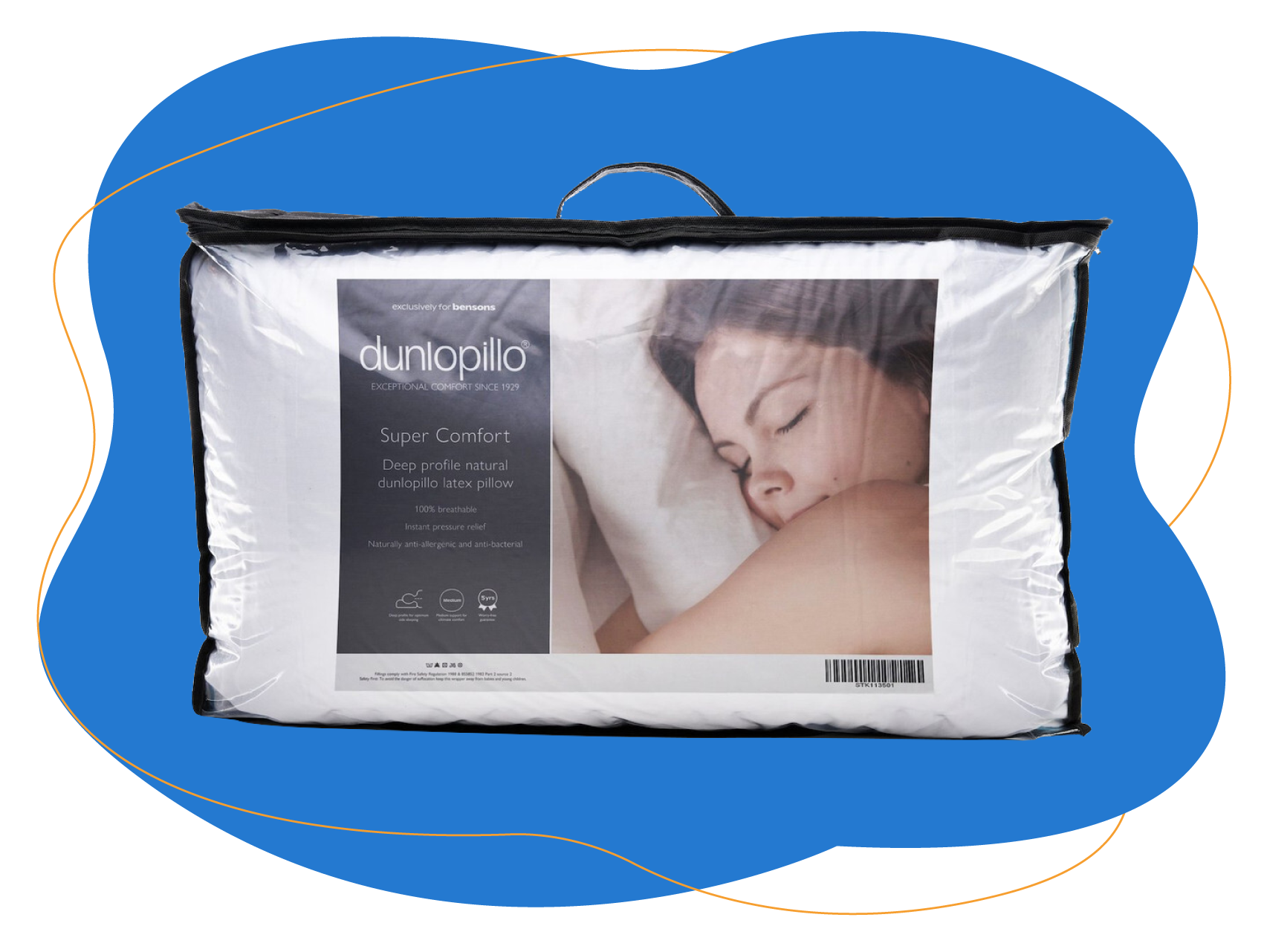 Buy dunlopillo latex pillow argos Store