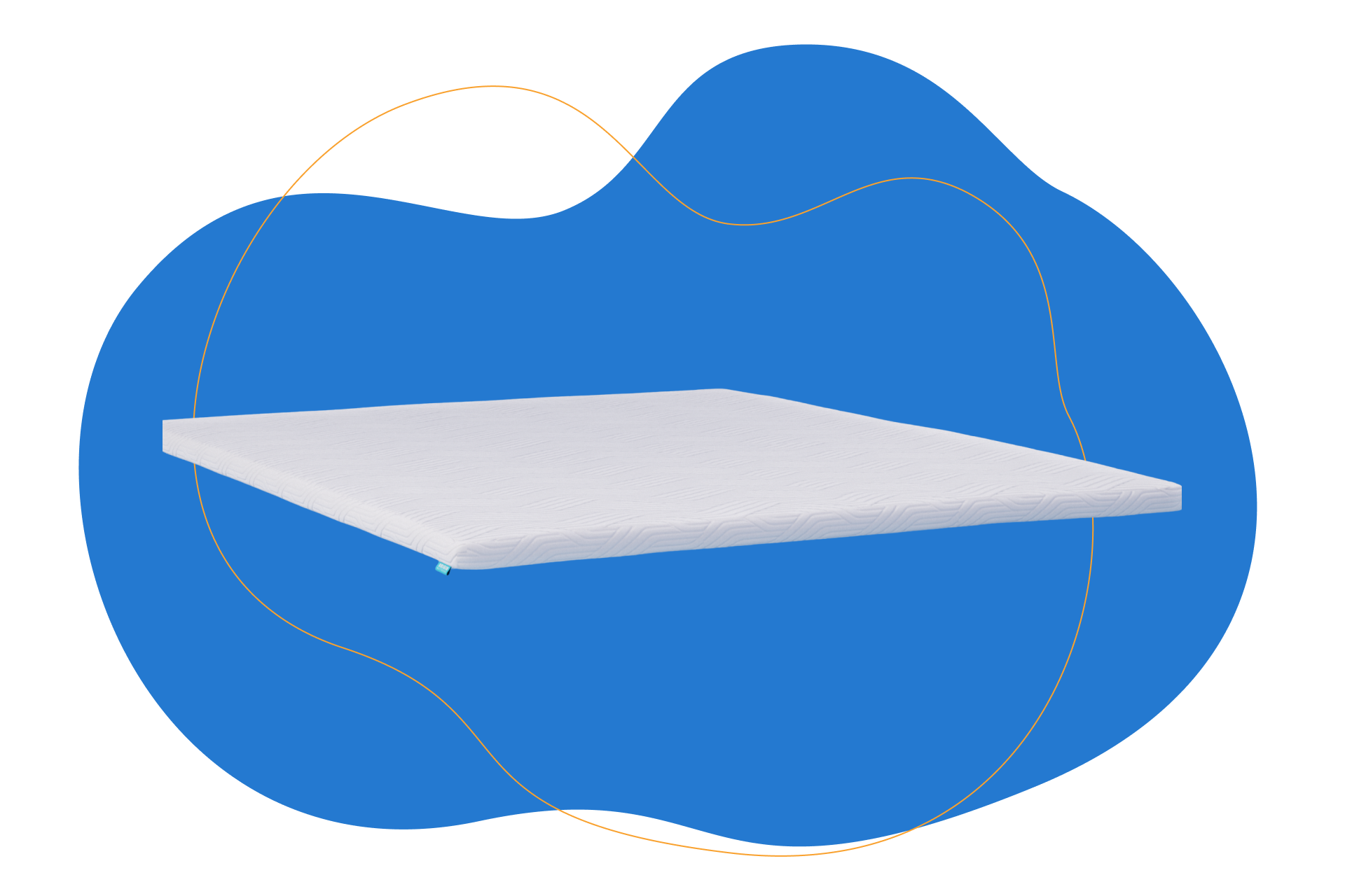 origin contour mattress topper