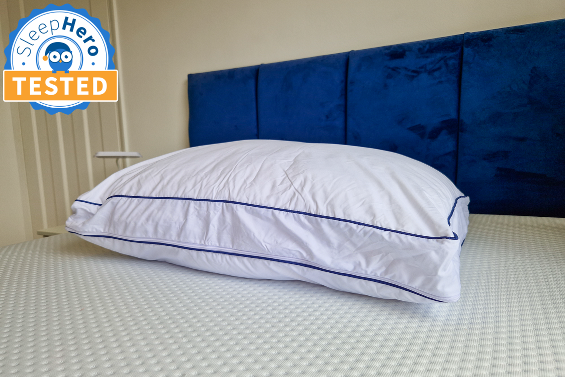 Emma Microfibre pillow on bed