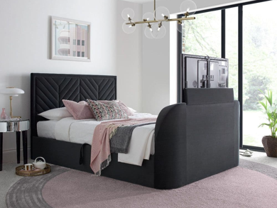 Happy Beds ottoman tv bed