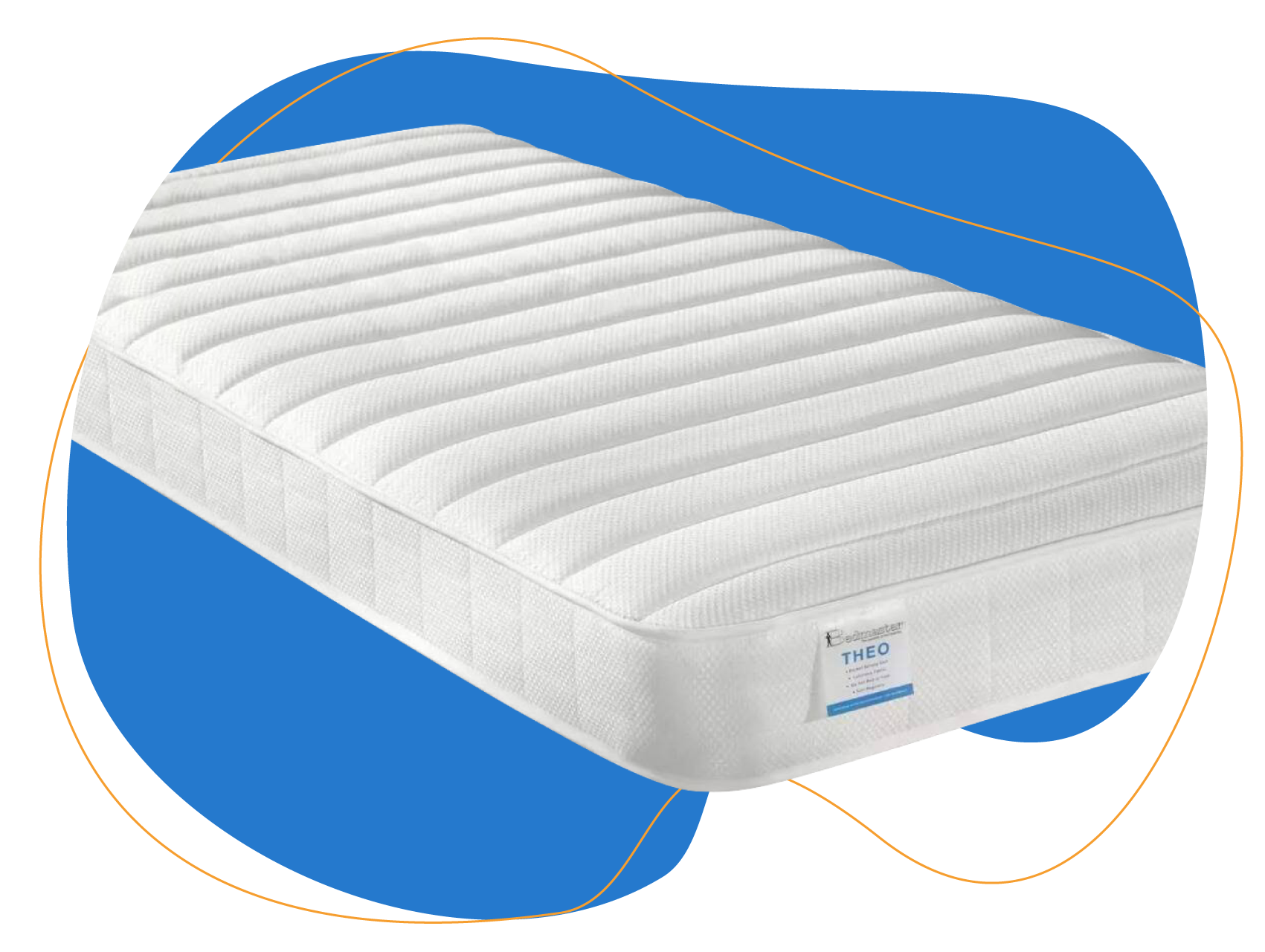 Happy Beds Theo Pocket Spring Kids Mattress