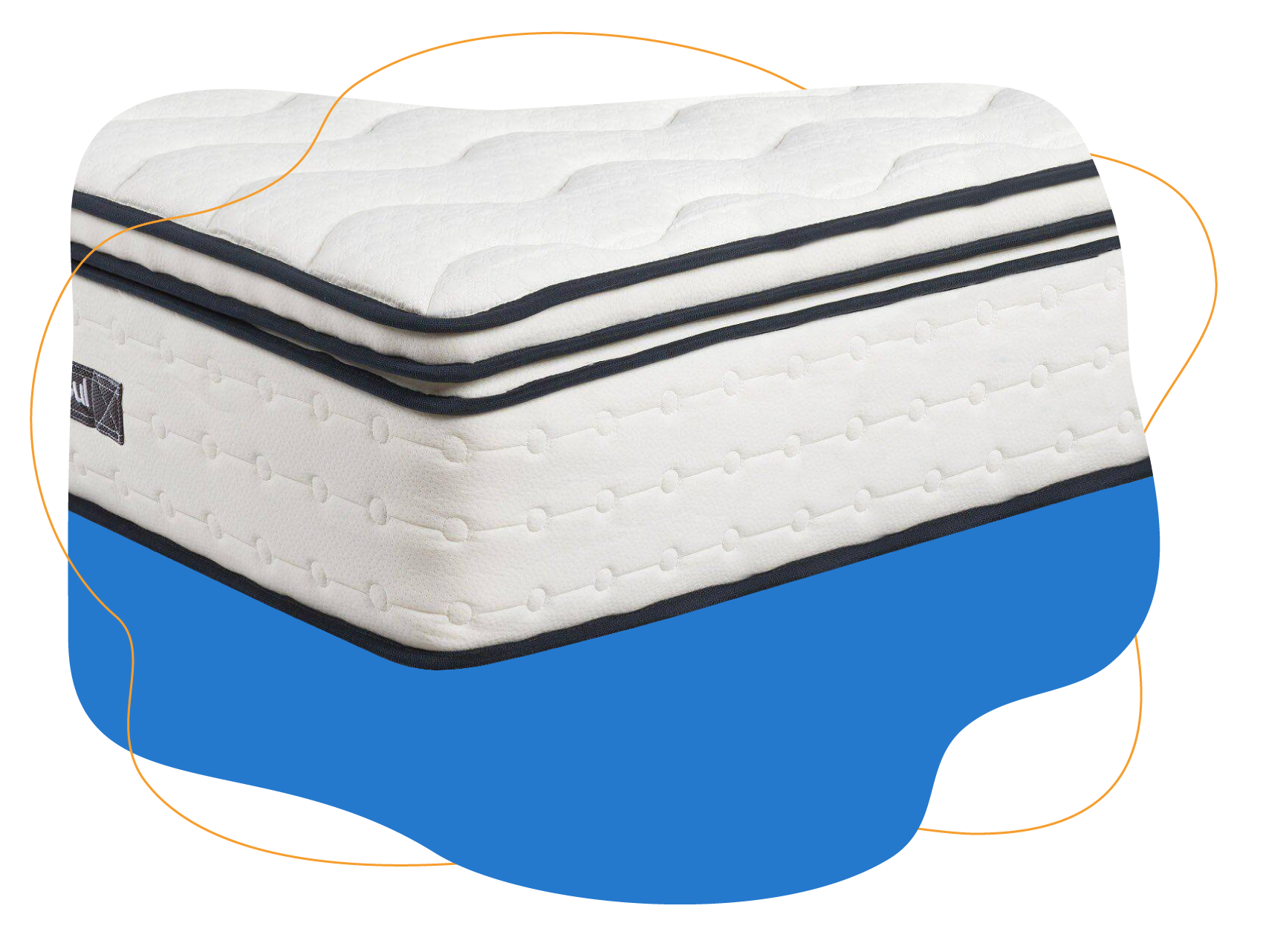 SleepSoul Space 2000 Pocket Spring Pillowtop Mattress