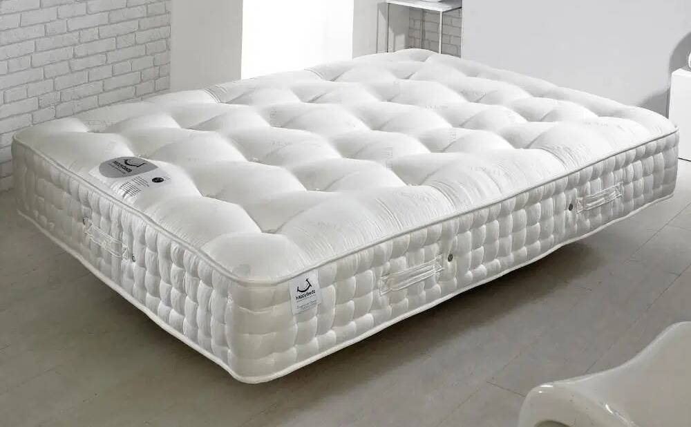 Happy Beds Tennyson 4000 Twin Pocket Sprung Air Flow Orthopaedic Natural Fillings Mattress