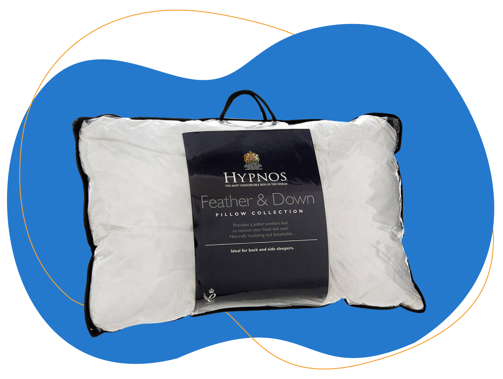 hypnos low profile pillow