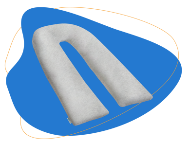 Kally U-Shaped Pregnancy Pillow