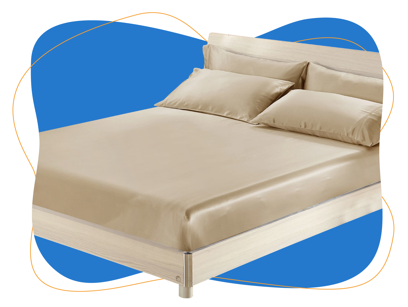 LilySilk 25 Momme Seamless Luxury Fitted Sheet