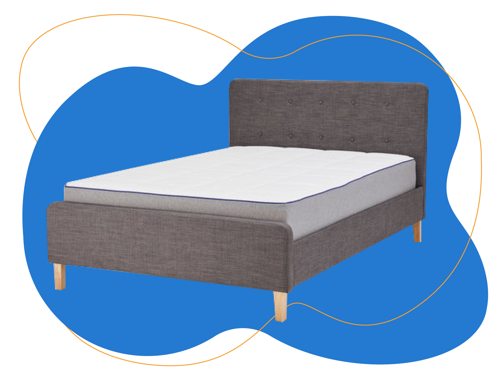 Nectar Headboard Bed Frame
