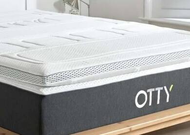 Otty Bamboo Mattress Topper With Charcoal