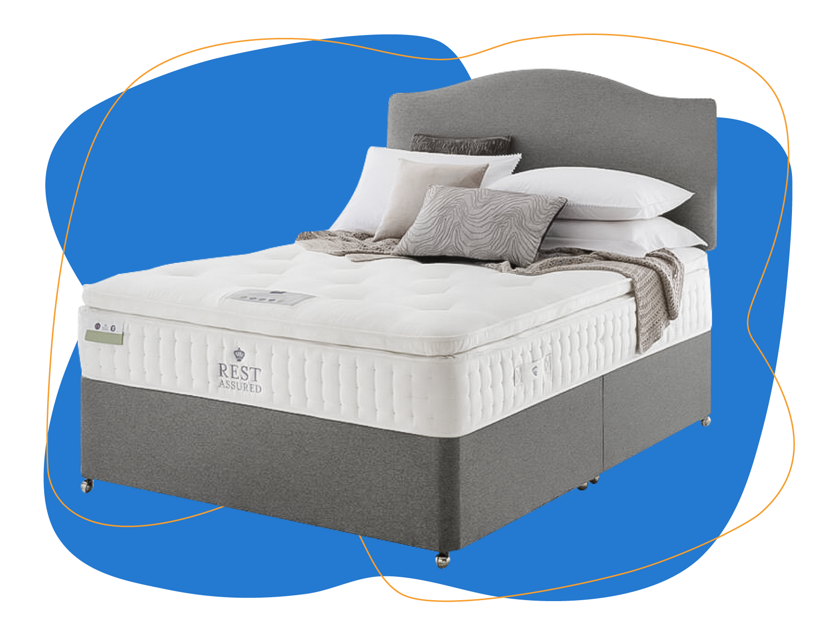 Mattress Online Rest Assured Knowlton 2000 Mattress