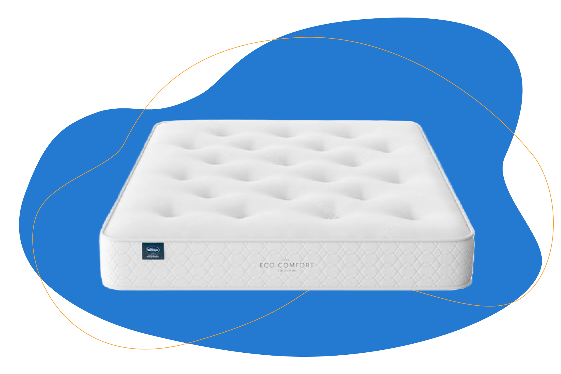 silentnight eco comfort miracoil ortho support mattress