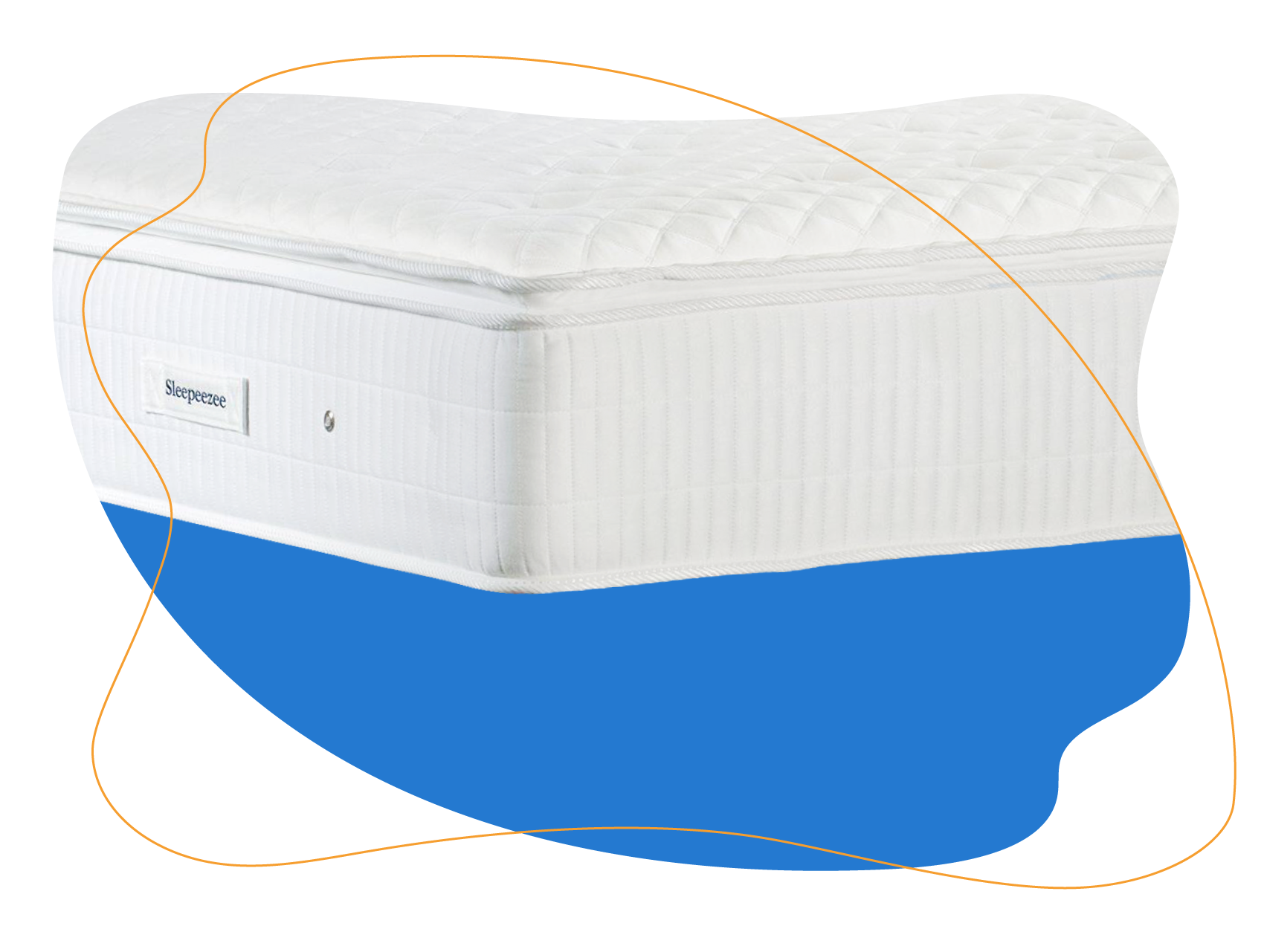 Sleepeezee Immerse 2200 PocketGel Pillow Top Mattress
