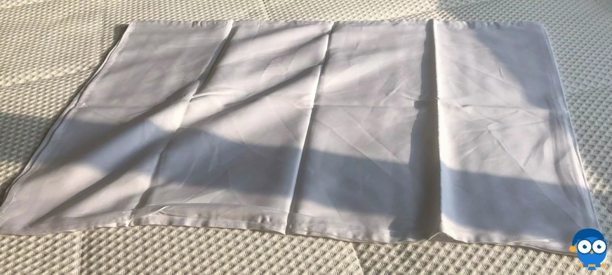 dreamcloud pillowcase creased