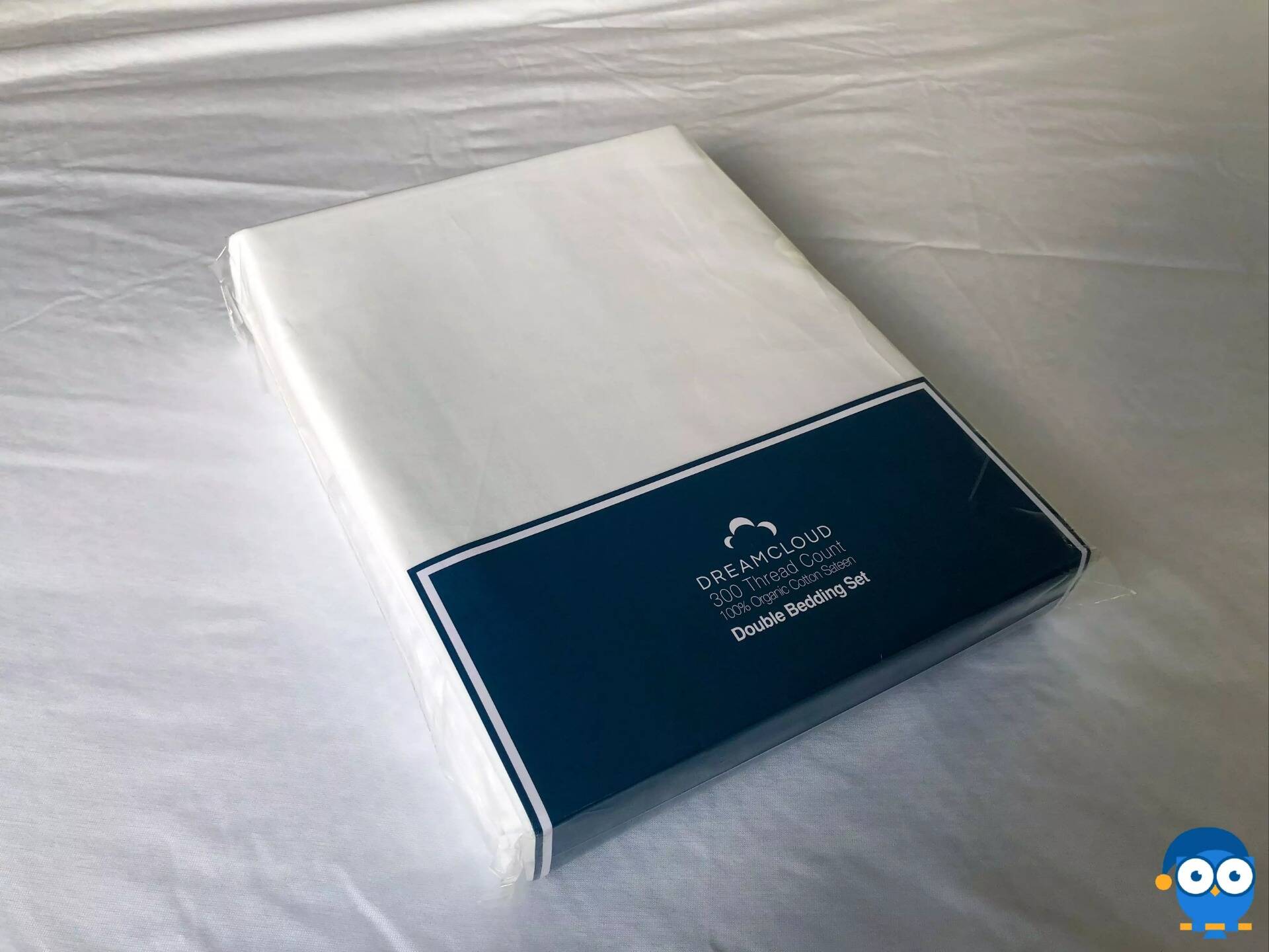 DreamCloud bedding in packaging