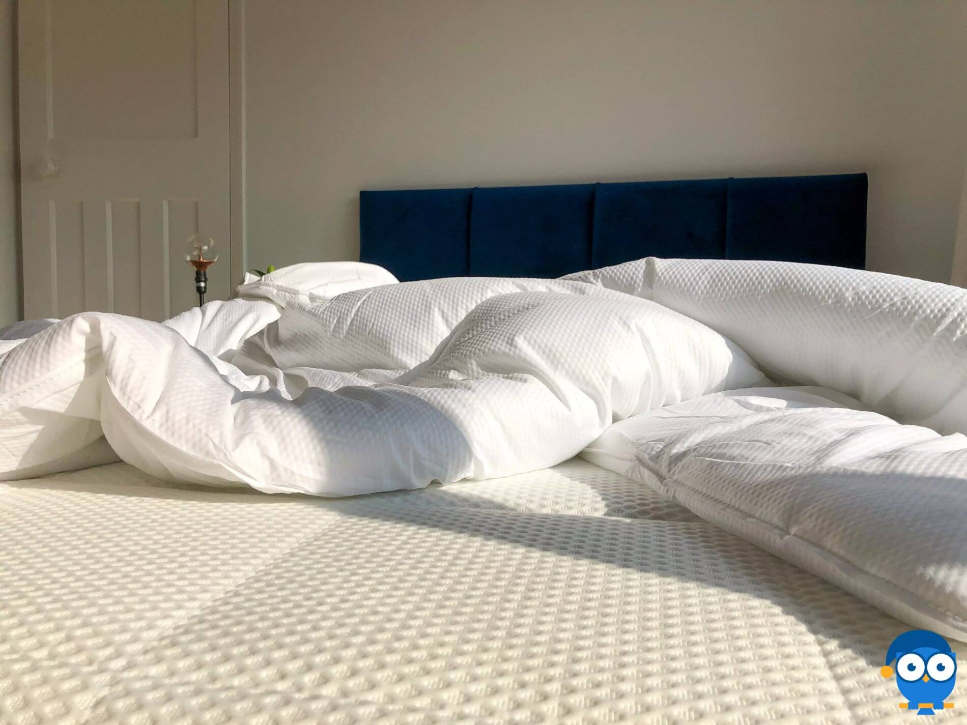 DreamCloud duvet on bed