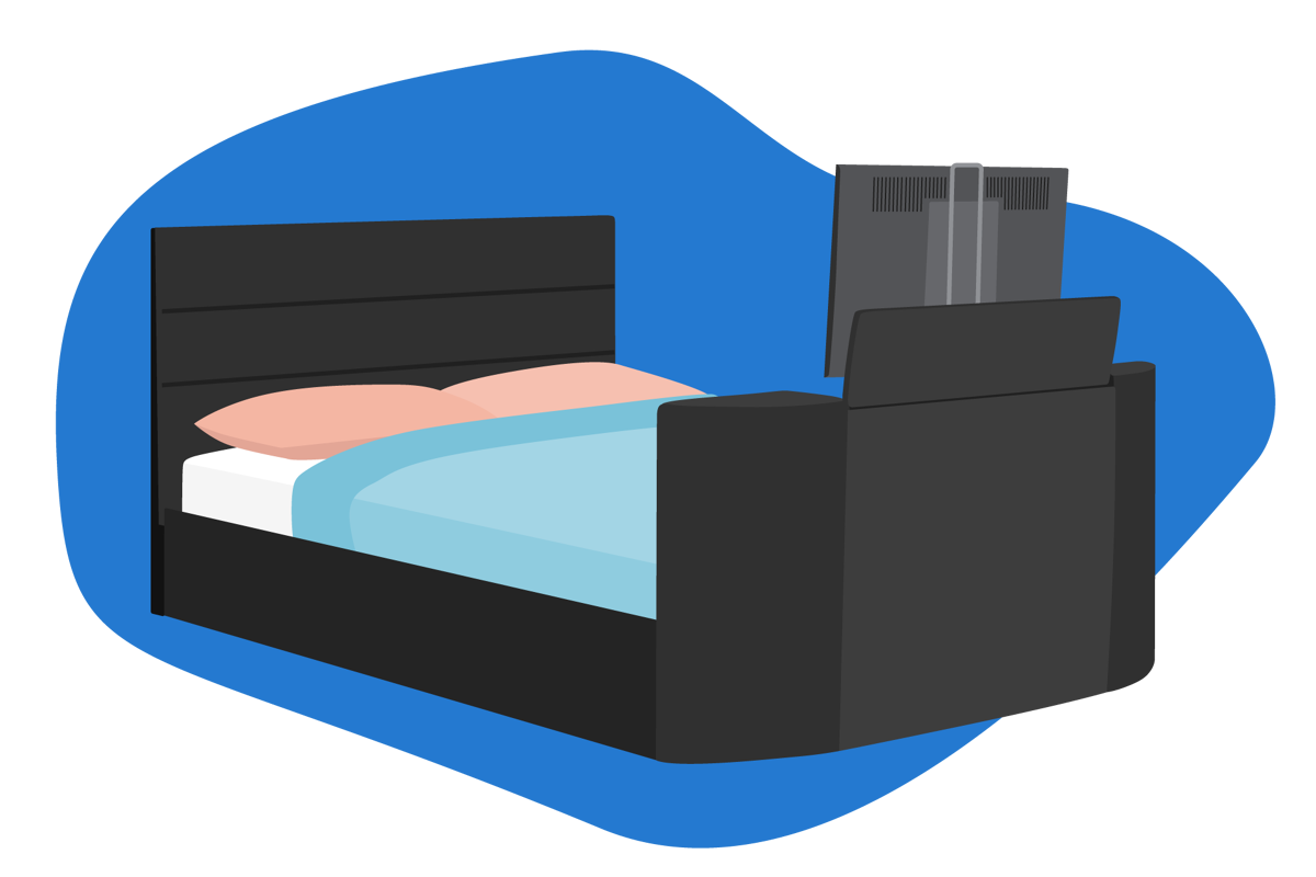 The Best TV Beds UK 2024