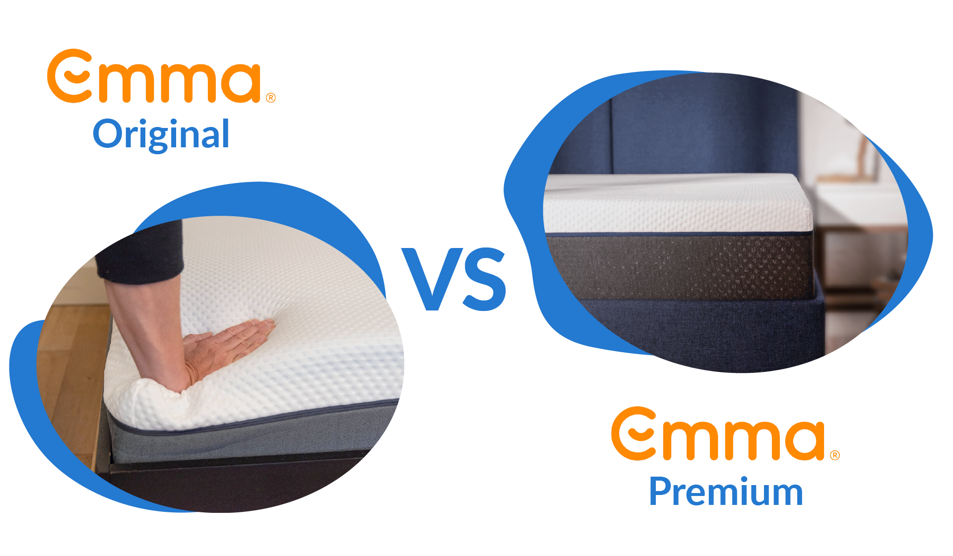 Emma Original Vs Emma Premium Mattress Comparison UK 2024