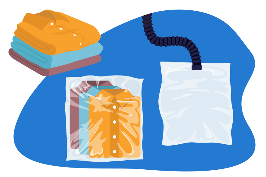 vacuum sealing clothes