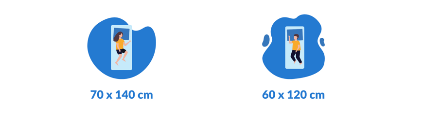 Cot bed sizes