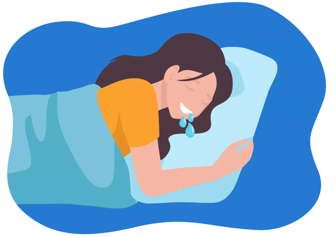 drool in sleep