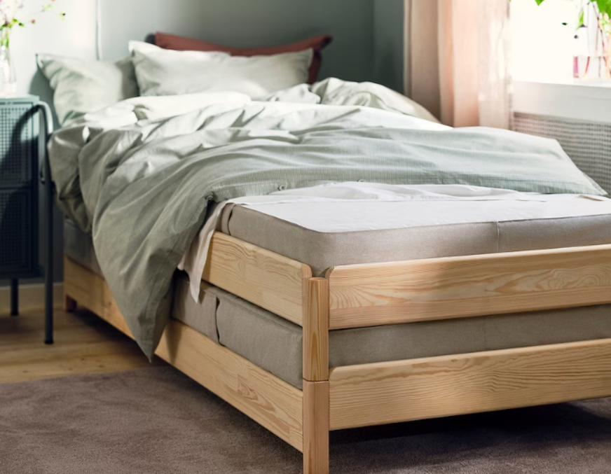 ikea vannareid mattress review