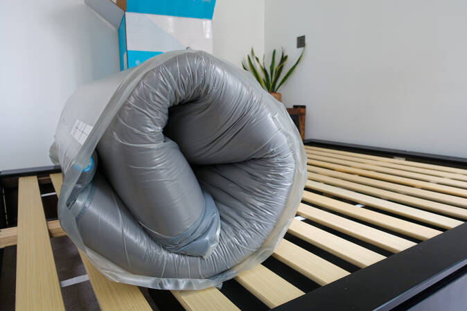 colchon bed in a box comprimido