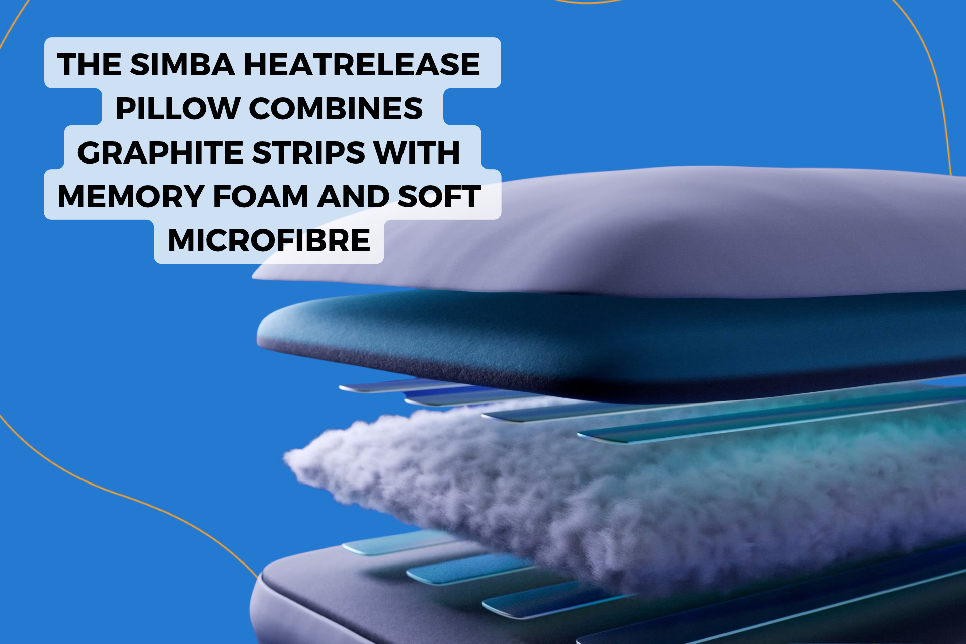 simba heatrelease pillow layers