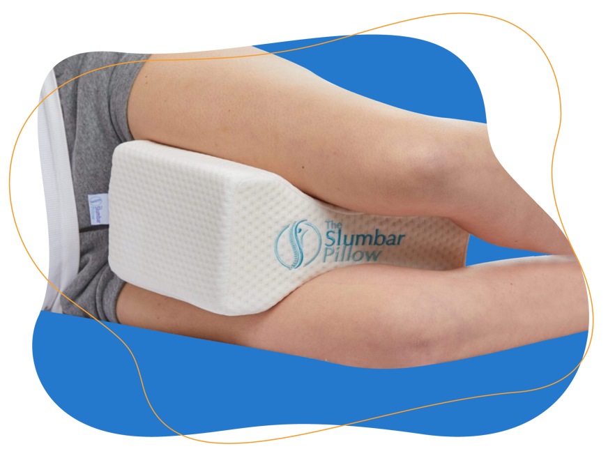 Simple secret for your health : Knee pillow for side sleepers
