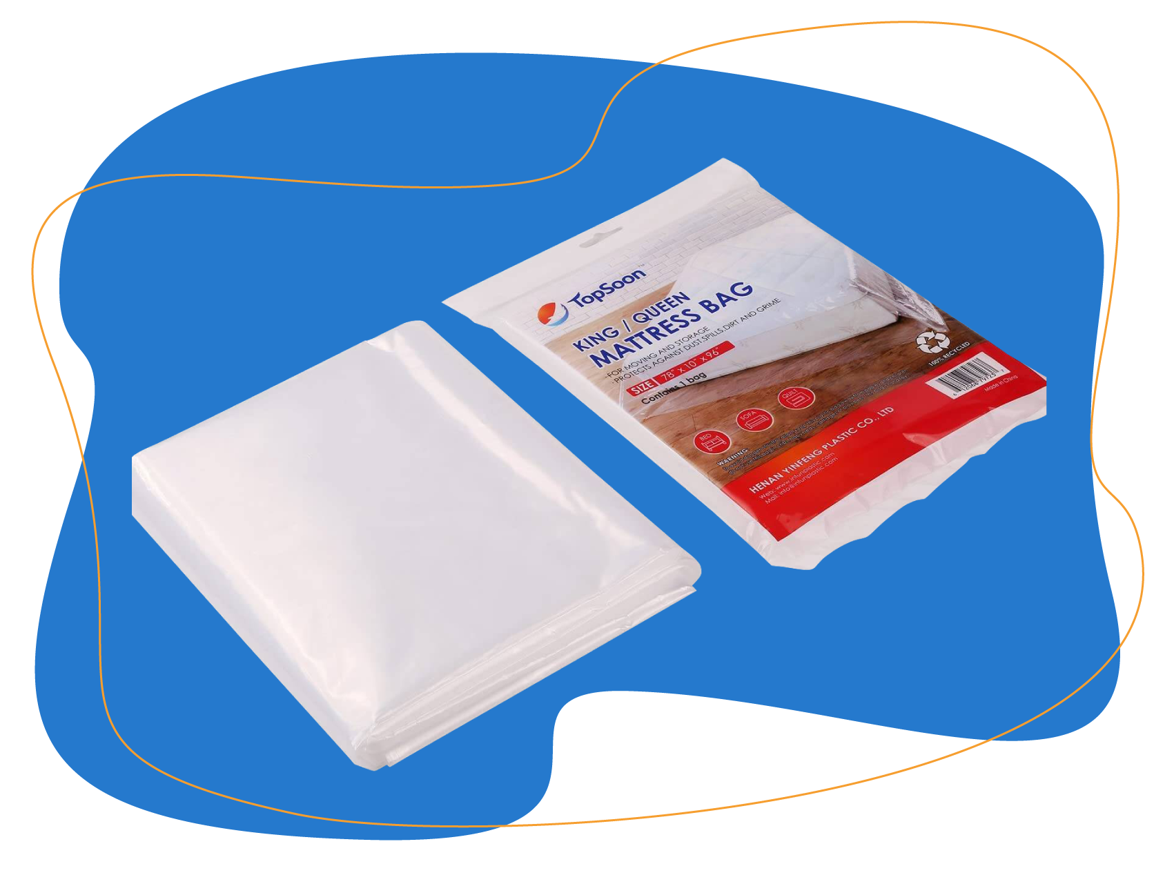 Amazon TopSoon Mattress Bag Cover