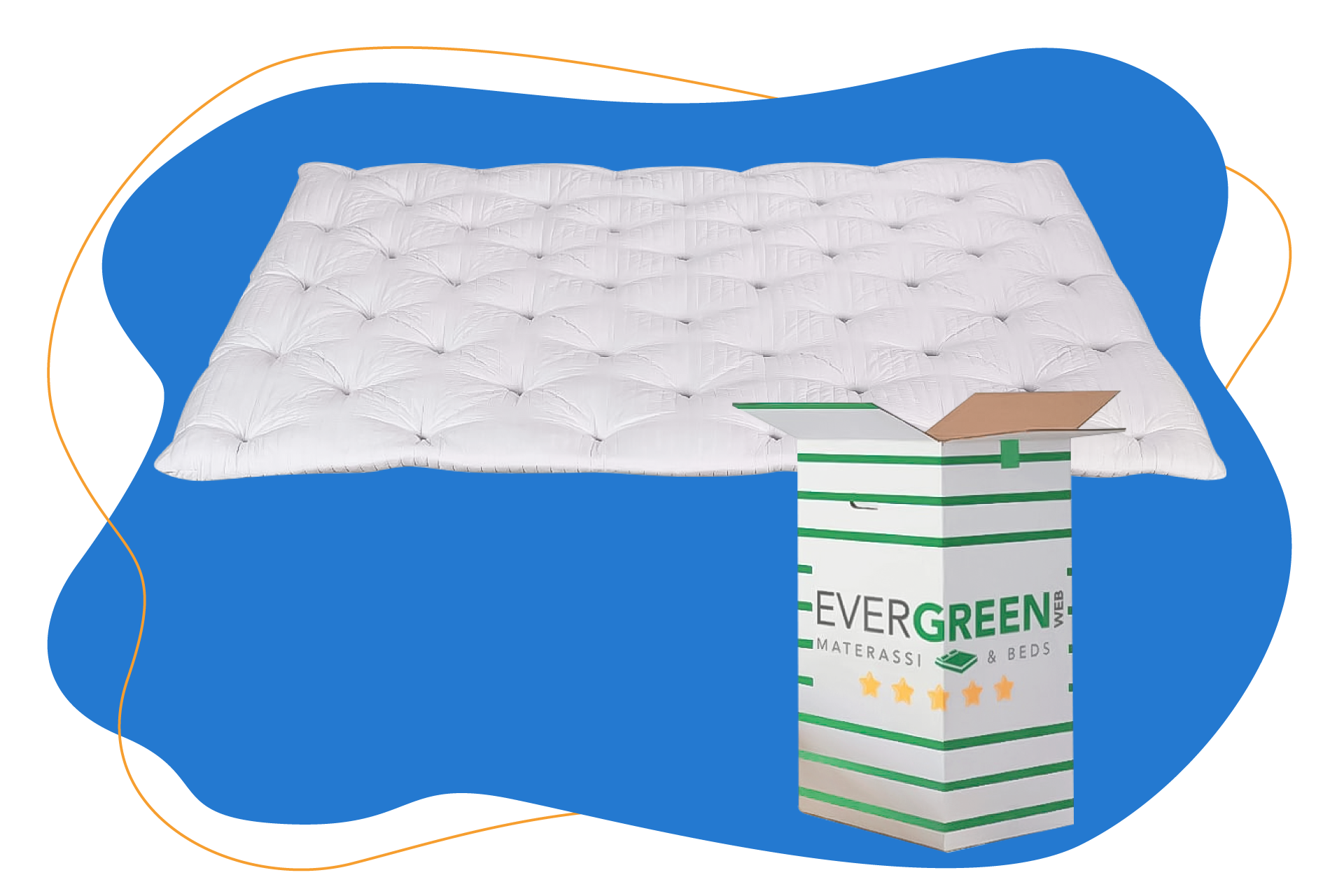 Evergreen Latex Mattress Topper