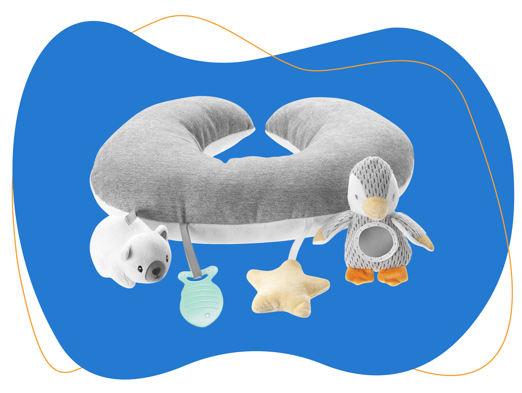Nuby Tummy Time Pillow