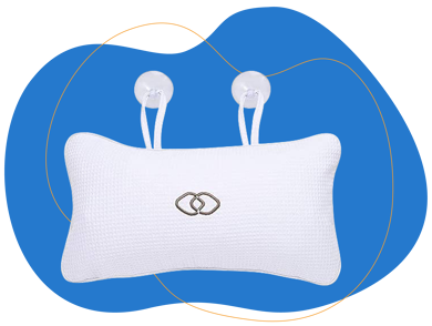 Yuet Inflatable Bath Pillow