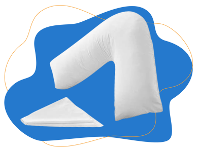 CnA Stores V-Shaped Pillow