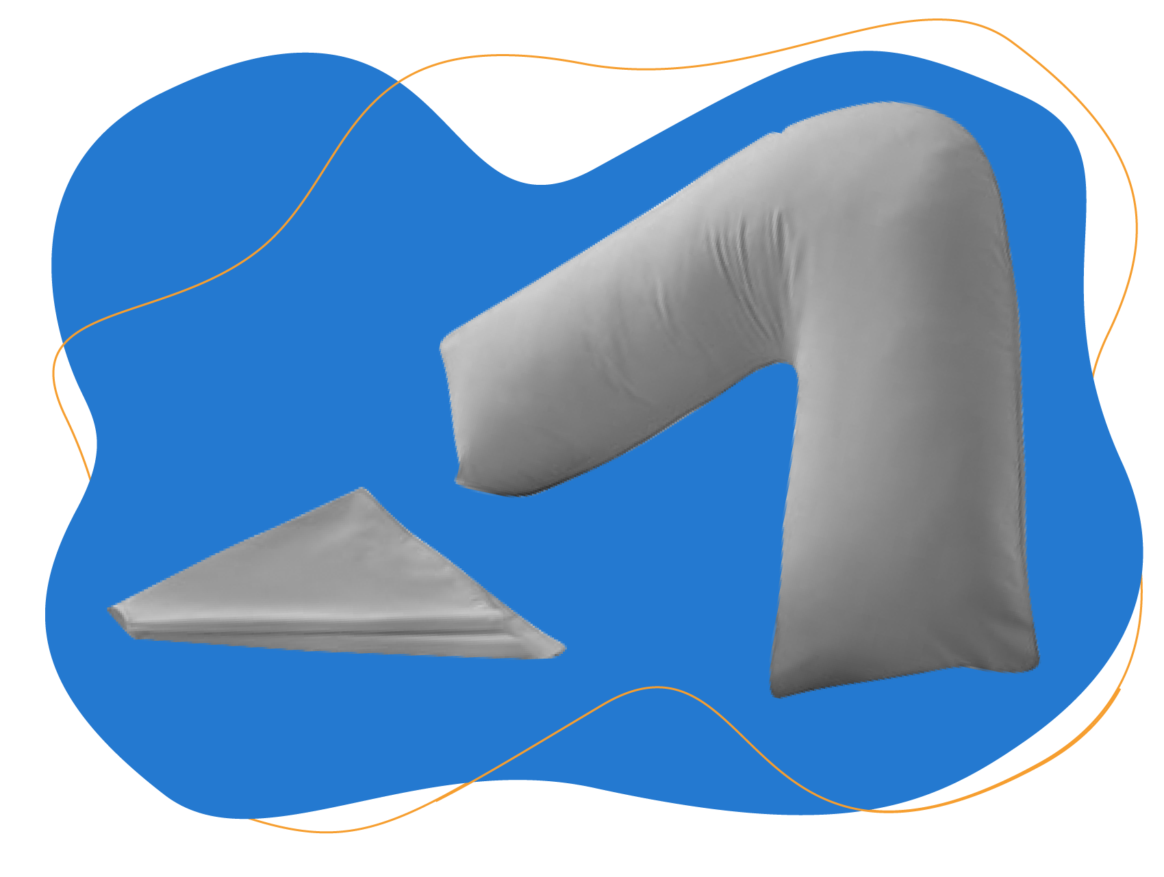 Night Zone Hollowfibre V Pillow