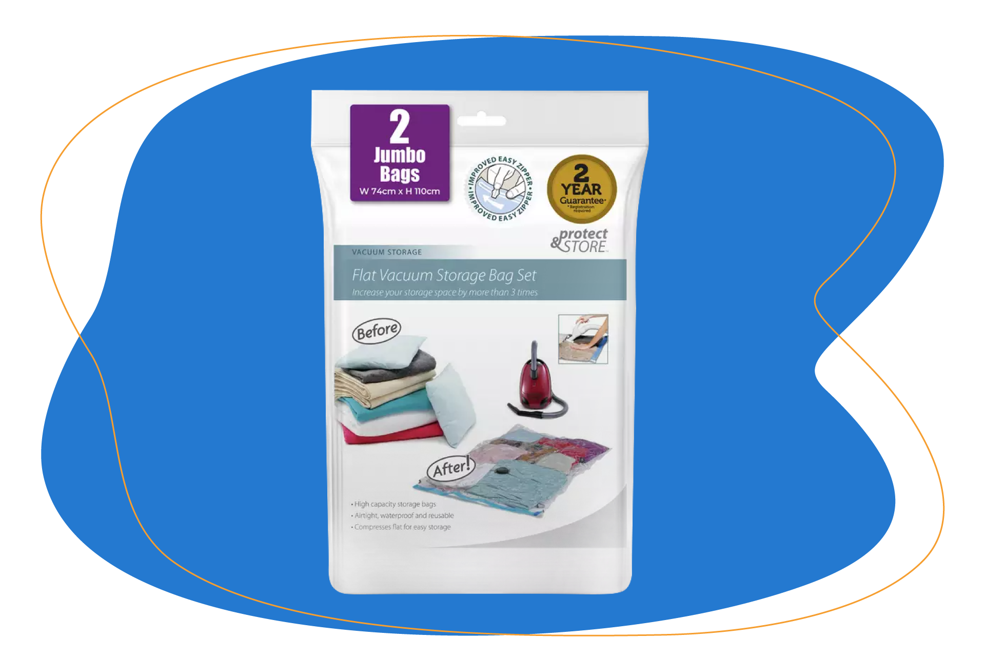 Argos vacuum storage bags